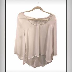 Haute Society White Fringe Top - Medium